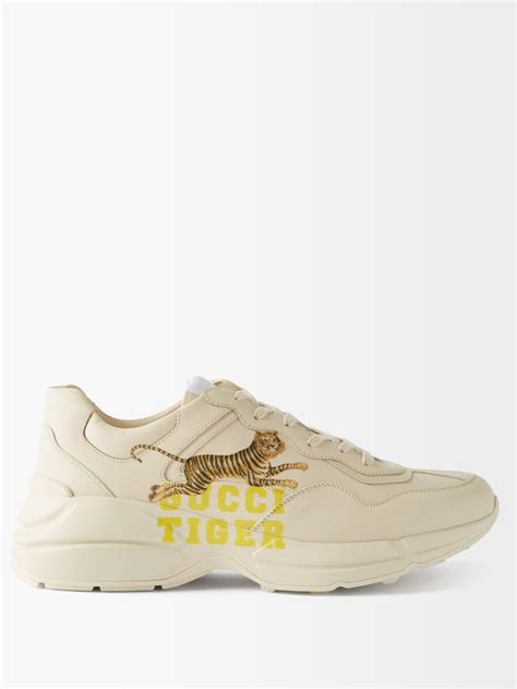 gucci tiger print trainers|Gucci tiger print.